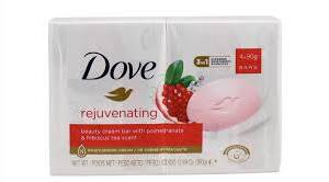 Dove Rejuvenating Bar Soap (4*90g)